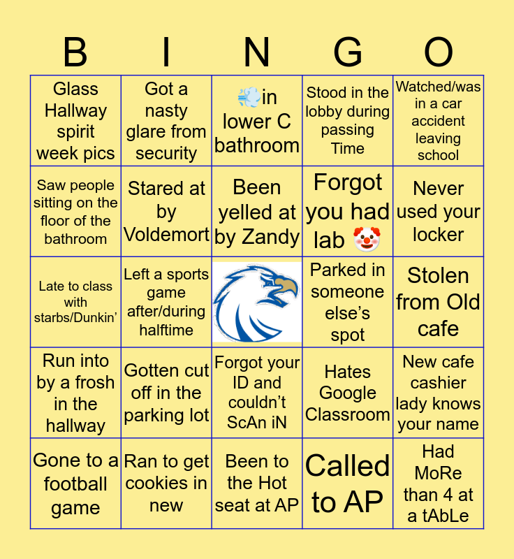 NHS 💛💙 Bingo! Bingo Card