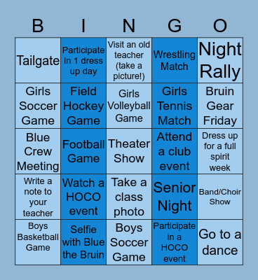 B R A N H A M Bingo Card