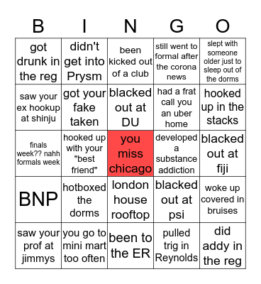time for some bingo Card