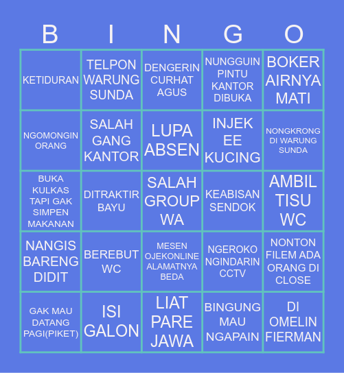 www.maleser.com Bingo Card