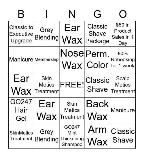 Flex Shift Bingo! Bingo Card