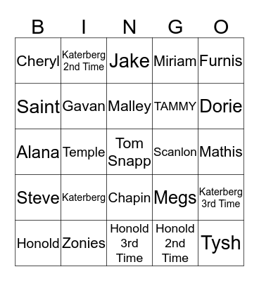 LouDown - Who Will Talk? - Bingo Card