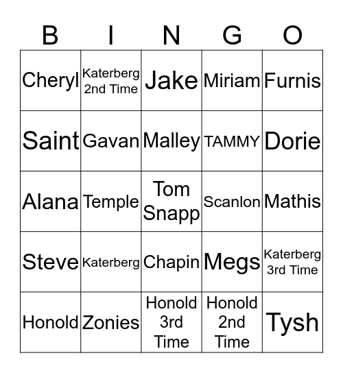 LouDown - Who Will Talk? - Bingo Card