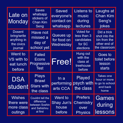 20S42 BINGO PART 2 BECUZ YOTE Bingo Card