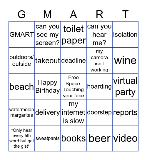 Sam's Birthday Bingo! Bingo Card