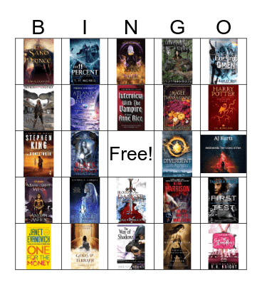 Skylar Jaymes Bingo Card