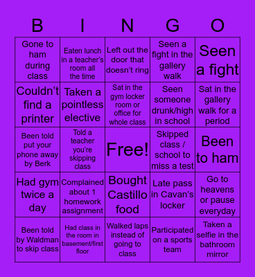 NEST+m Bingo Card
