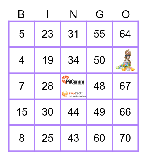 Q2 BINGO Bonanza Bingo Card