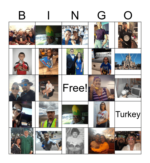 Salas Bingo Card