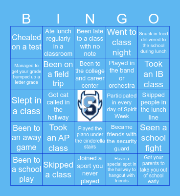 SPRINGBROOK HIGH Bingo Card