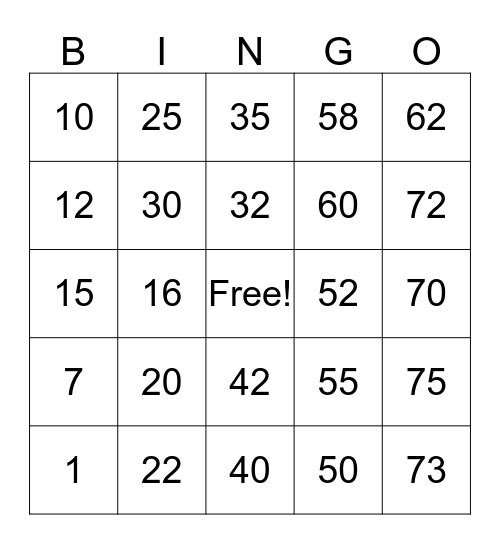 Temple MCPB Bingo Card