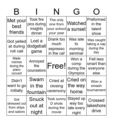 AGS Bingo!! Bingo Card