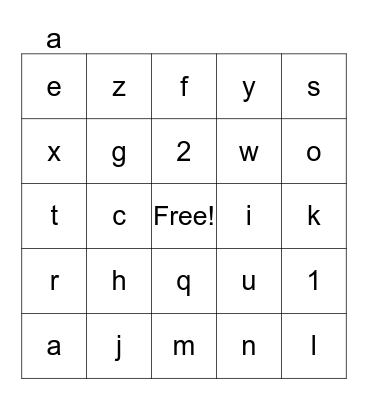 QUARANTINE OLYMPICS Bingo Card