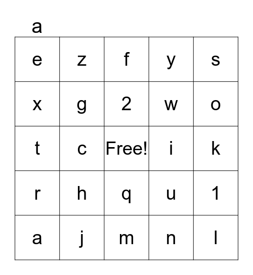 QUARANTINE OLYMPICS Bingo Card