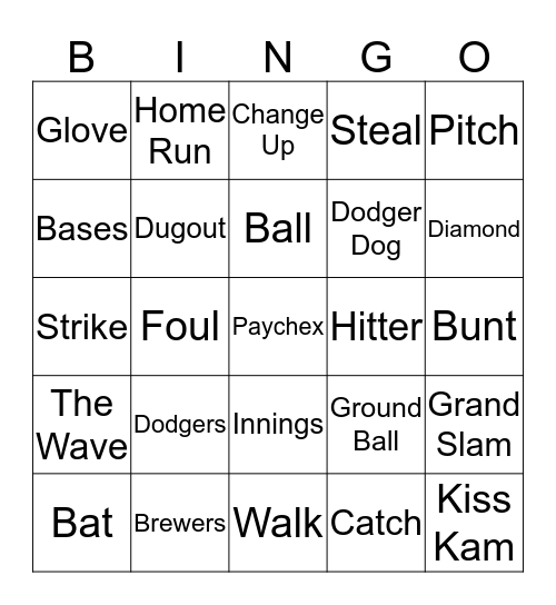 Best of the Best Bingo Card