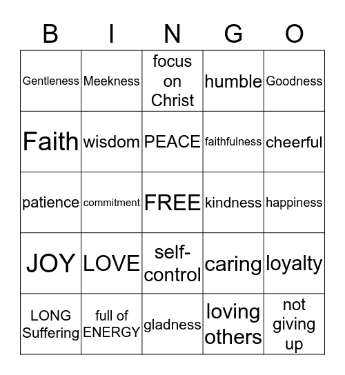 KINGDOM               B I N G O Bingo Card