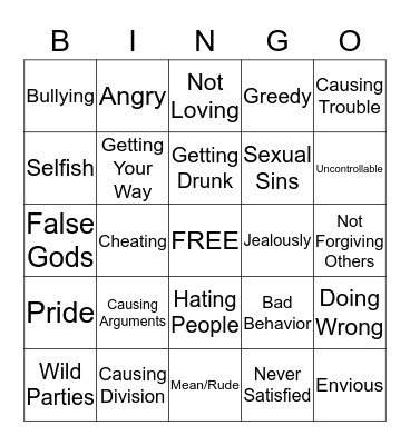 KINGDOM  B I N G O Bingo Card