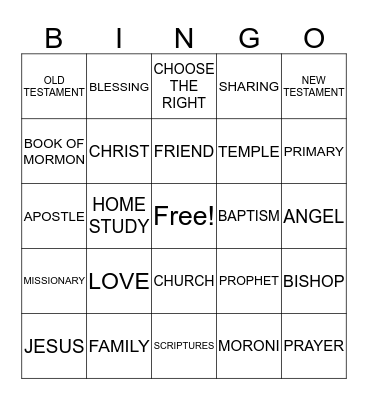 CONFERENCE BINGO Card