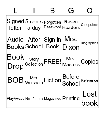 Do You Remember? Bingo Card