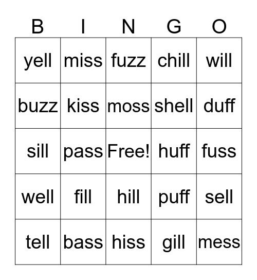Sammy Loves Friendly Zebras BINGO Card