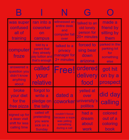 TOP BINGO Card