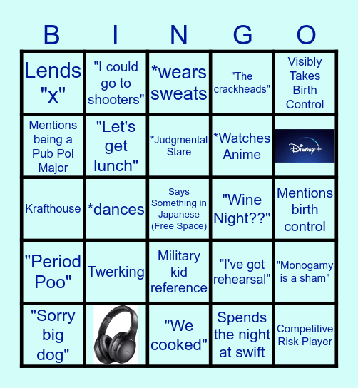 Do you know Olivia??? Bingo Card