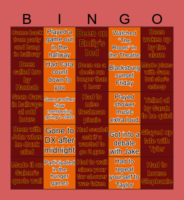 OFFICIAL 5low Bingo Card