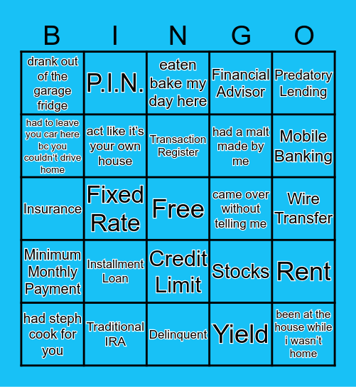 cleveland house Bingo Card