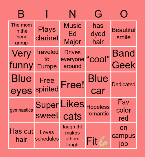 Meg ⚔️s Bingo Card
