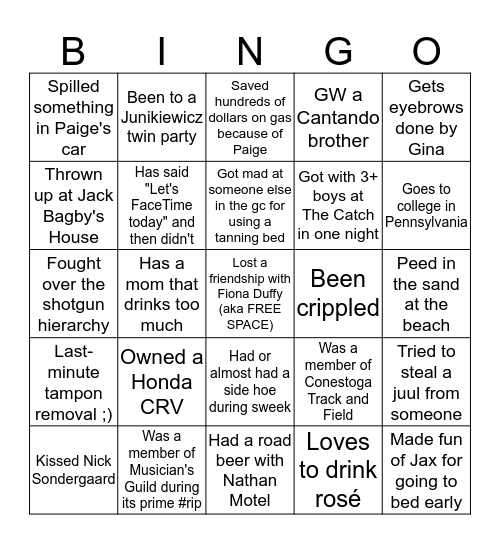 Og3 🤩🤞🏼🧡🚗🎲🌽🌎🦔 Bingo Card