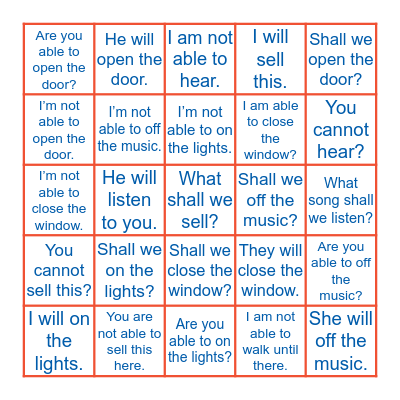 빙고 게임 Bingo Card