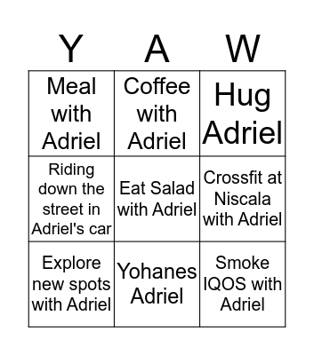 Priorities After This Pandemic Bingo Card