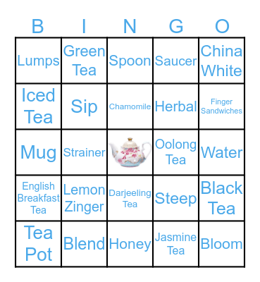 QUARANTEA PARTY Bingo Card