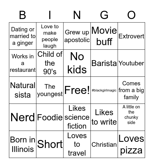 How similar are you to ASHLEY Bingo Card