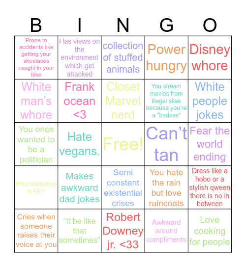 ARE YOU ANUSHKA??? Bingo Card