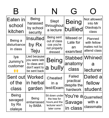 PT 300lvl Bingo Card