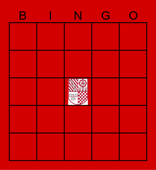 REGIS SENIORS Bingo Card