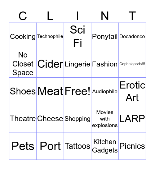 are we alike? Bingo Card