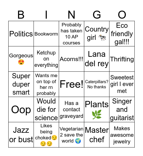 ♥️Bea♥️ Bingo Card