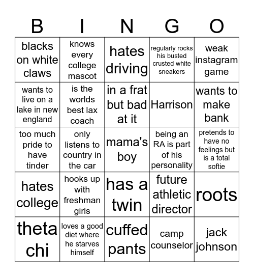 Smiles Katzen Bingo Card