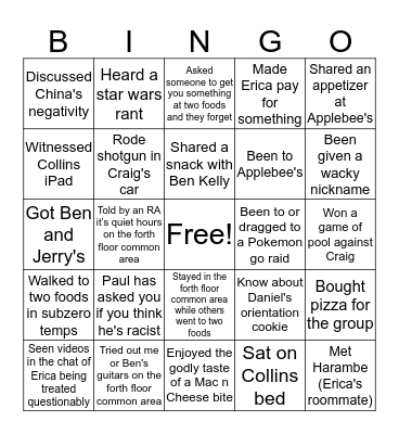 Obama II Bingo II Bingo Card