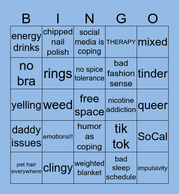 bri bingo --> bringo Bingo Card