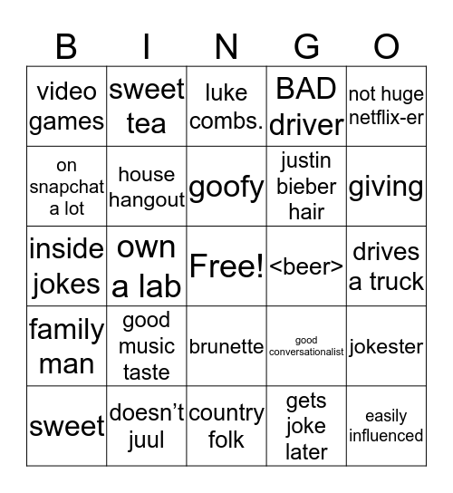 r u & kyle alike? Bingo Card