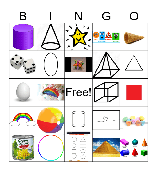 Flat & Not Flat Bingo Card