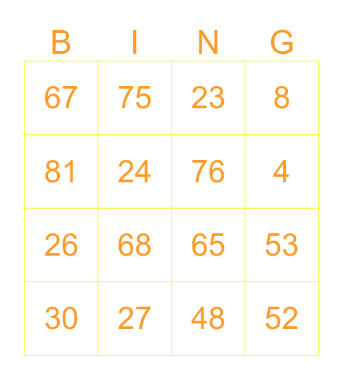 Premium Easter Hour Bingo! Bingo Card