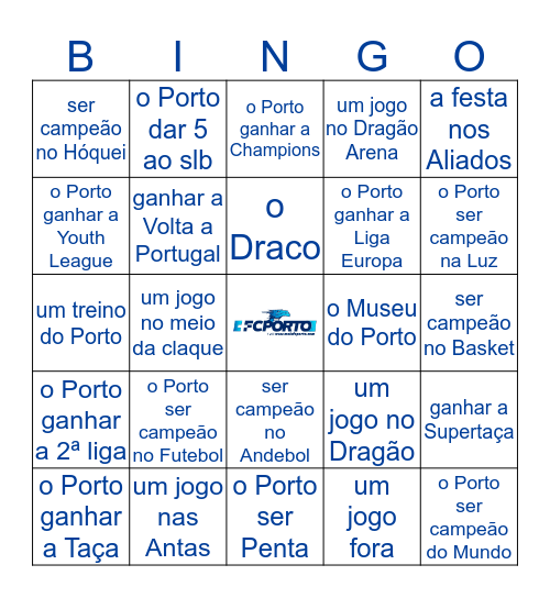 Eu ja vi Bingo Card