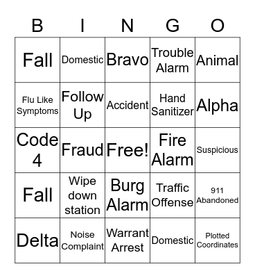 NTW 2020 Bingo Card
