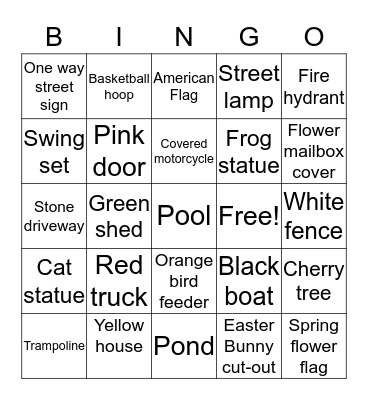 Think Outside, No Box Required Bingo Card