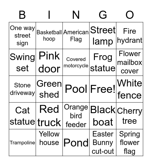 Think Outside, No Box Required Bingo Card
