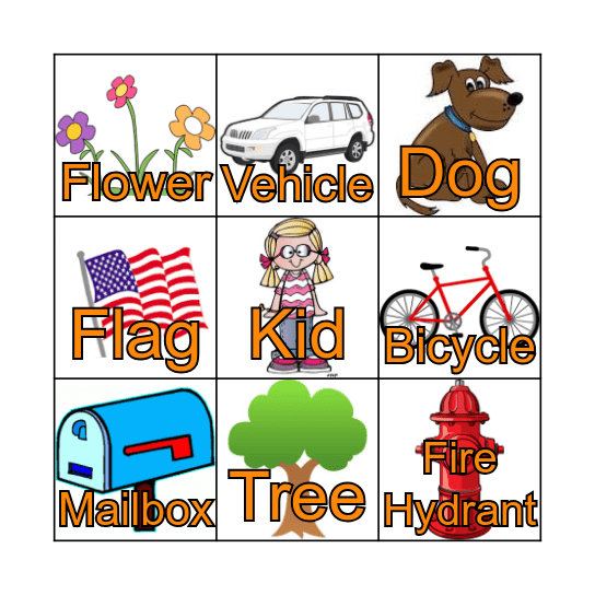 Stay-at-Home Scavenger Hunt/BINGO Card